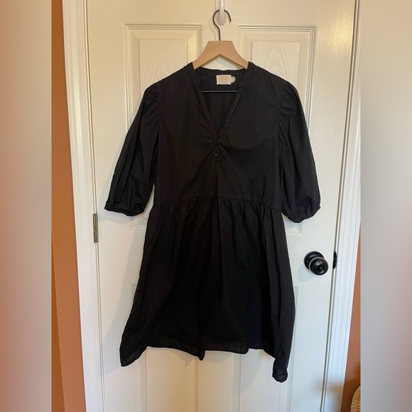 Nation LTD - Fannie Easy Dress in Jet Black - Picture 4 of 7